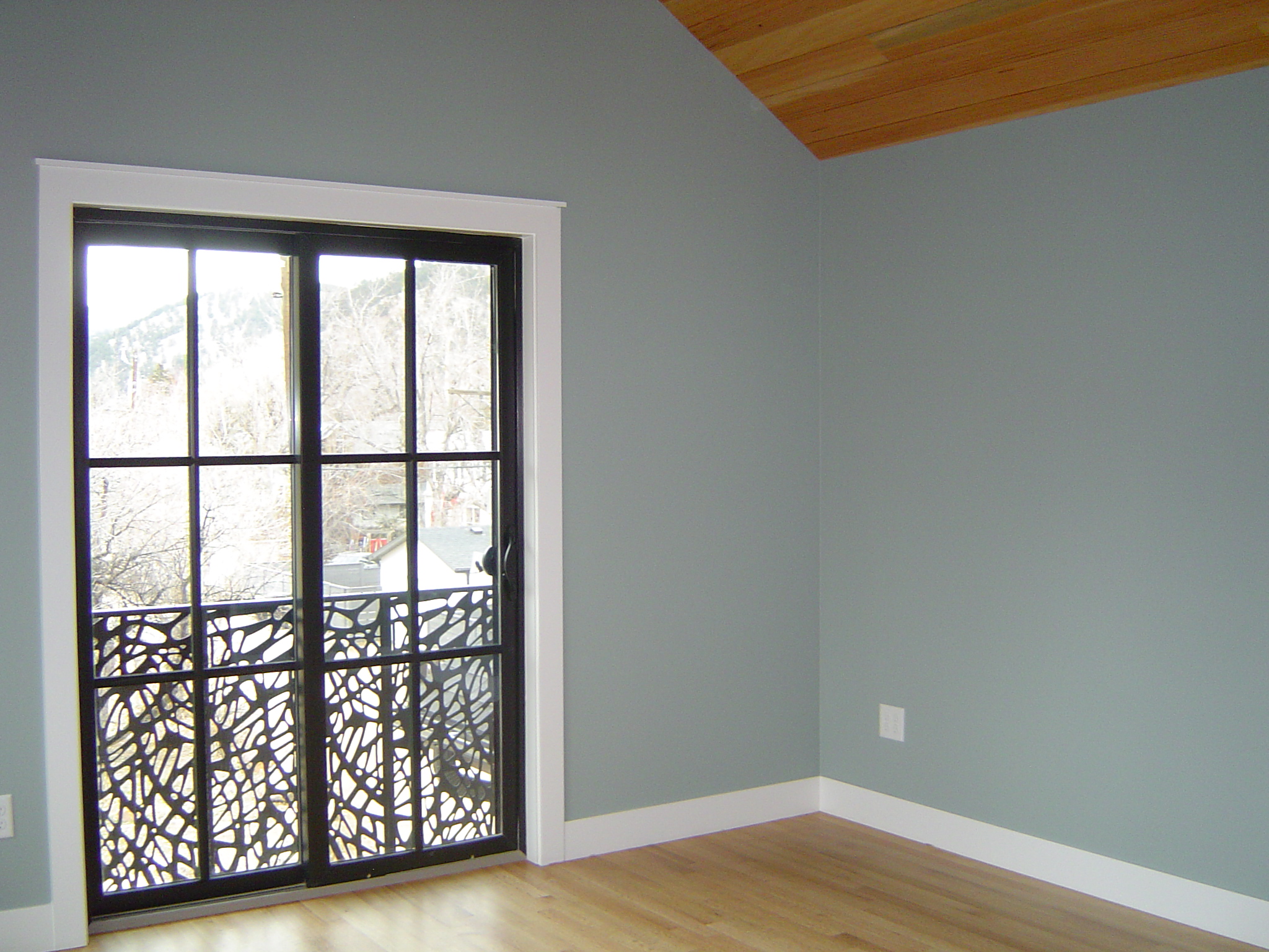 Amazing interior painting finish to this new construction in Central