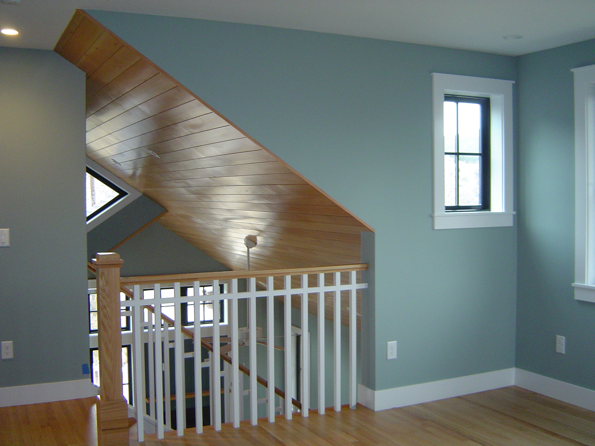 Amazing interior painting finish to this new construction in Central